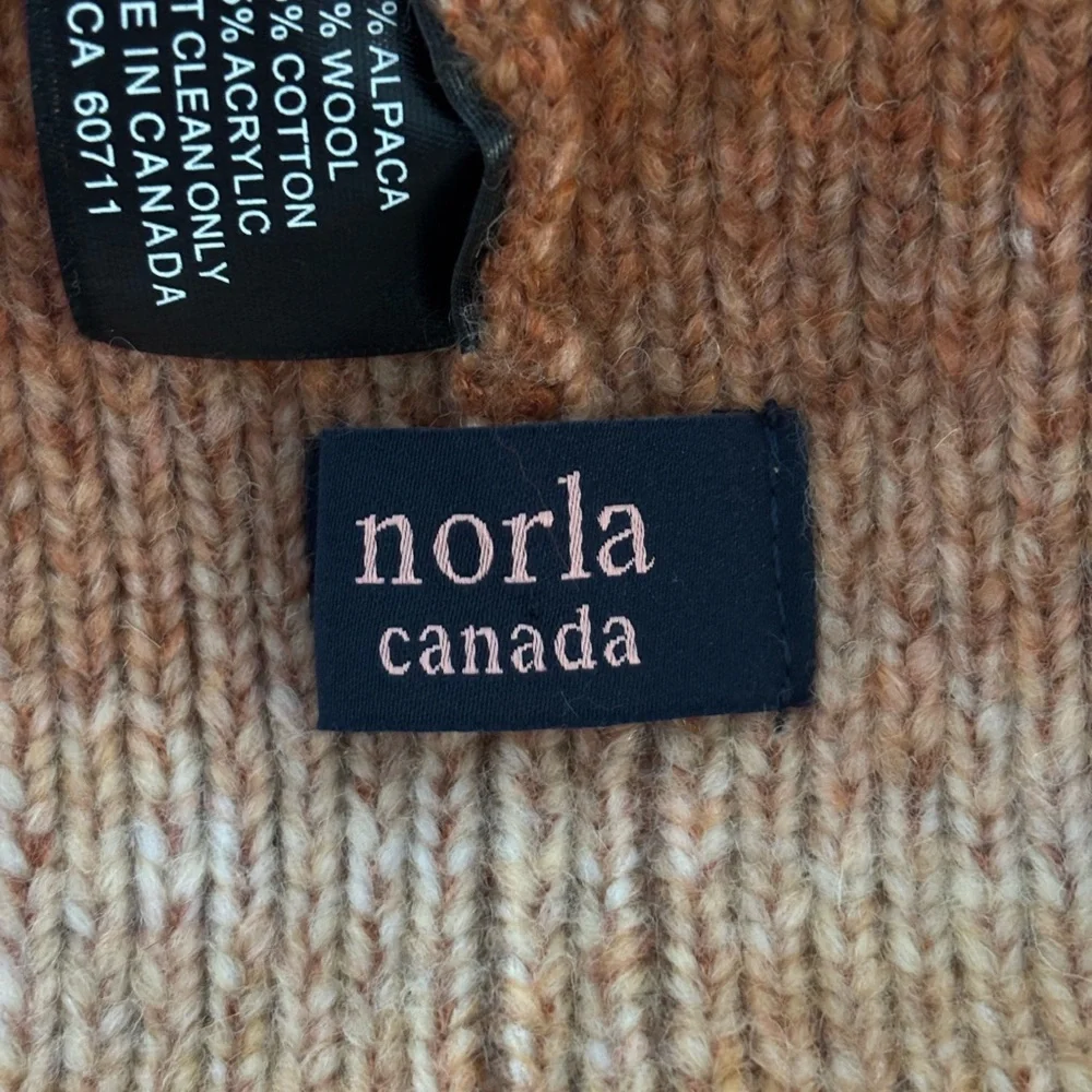 Norla Anthropologie Wool Alpaca Beanie. Women’s OS Ombré. SO SOFT! EUC